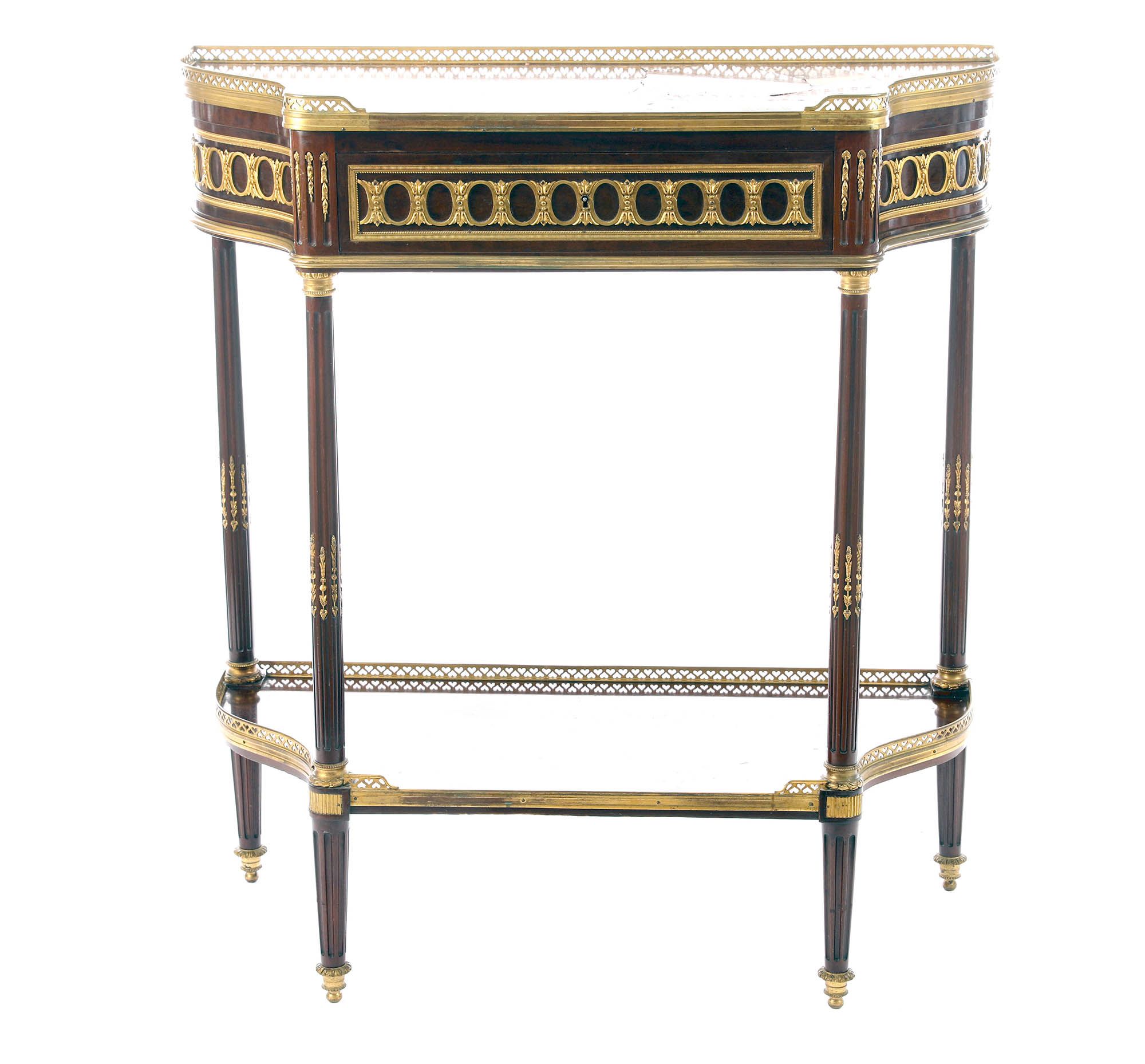 Exceptional French Louis XVI Console Table 229 louis XVI Console Table