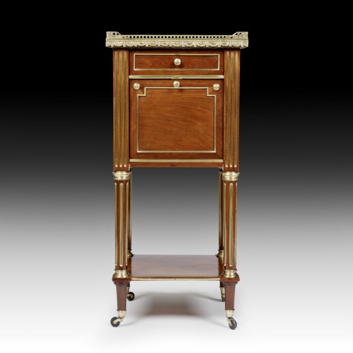 French Empire Bedside Table - Image 3