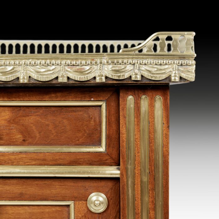French Empire Bedside Table - Image 4