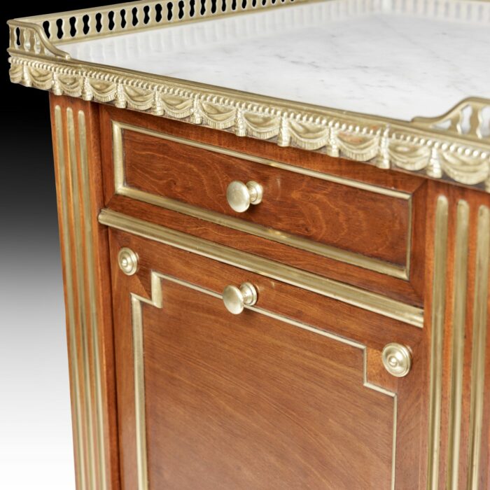 French Empire Bedside Table - Image 6