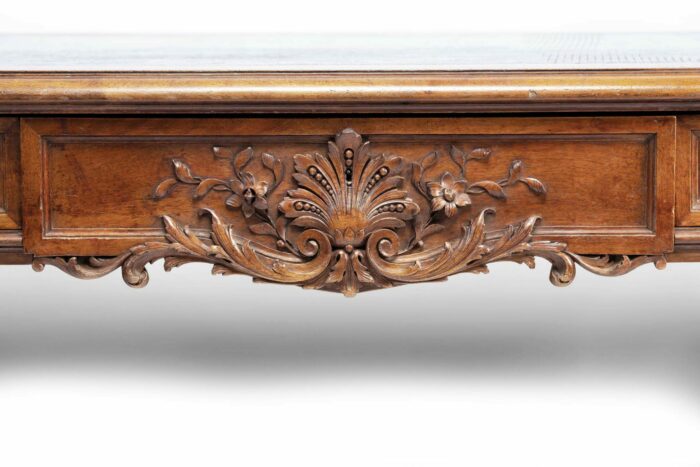 19th Century French Walnut Bureau Plat - Image 3