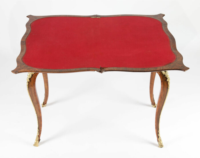 Fine 19th Century French Louis XV Card Table - Image 11