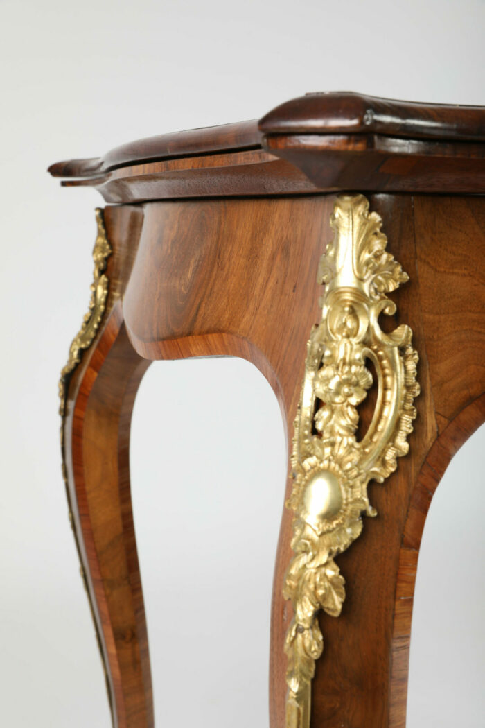 Fine 19th Century French Louis XV Card Table - Image 7