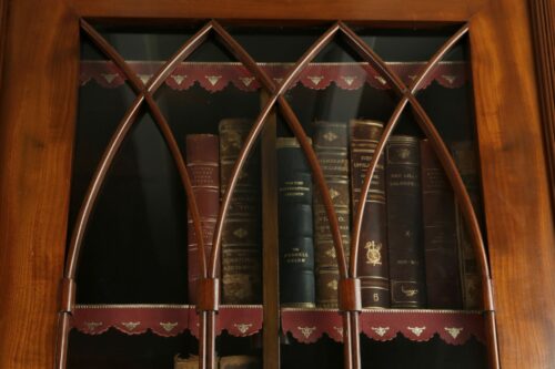 Four Door English Bookcase 20L77P c scaled