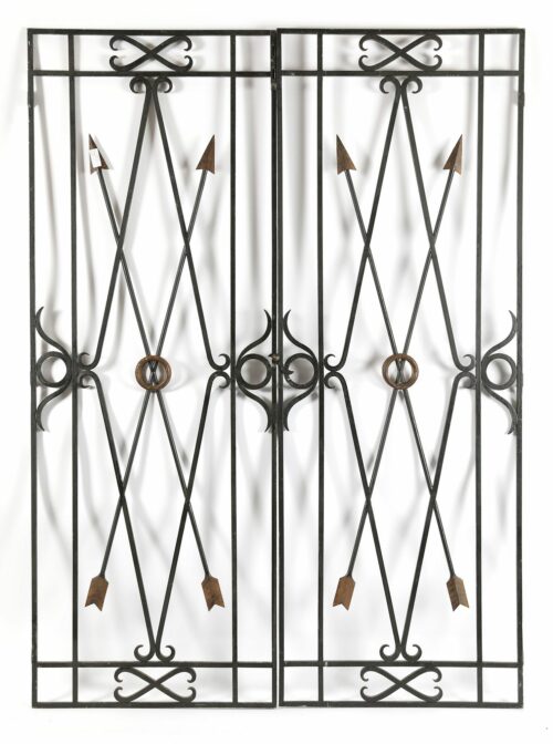 French Antique Iron Gates