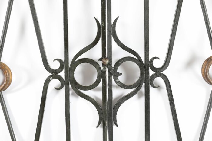 French Antique Iron Gates 2102O b