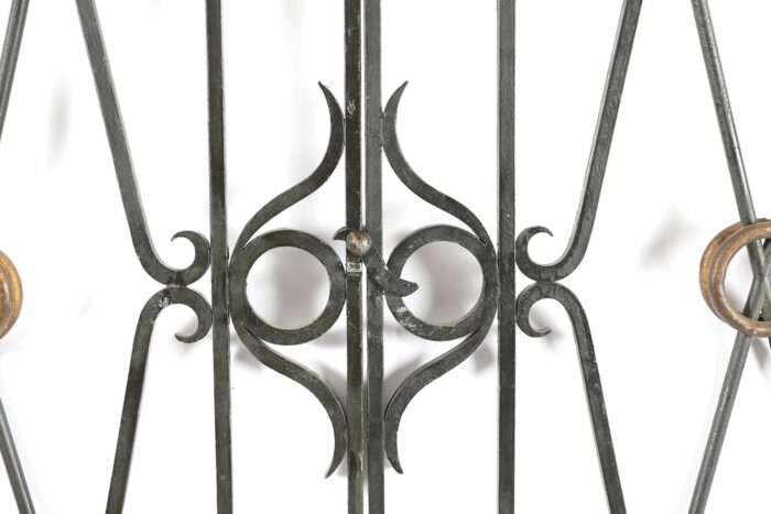 French Antique Iron Gates - Image 3