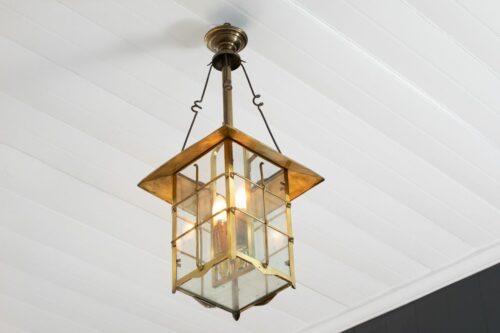 French-Brass-Lantern-L143