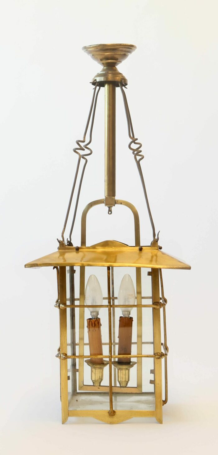 French Brass Lantern - Image 2