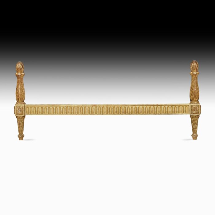 French Gilded Queen Size Bed - Image 4