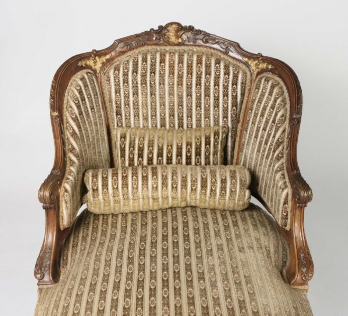 French Louis XV Chaise Longue - Image 3