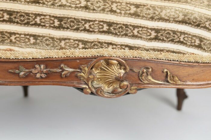 French Louis XV Chaise Longue - Image 6