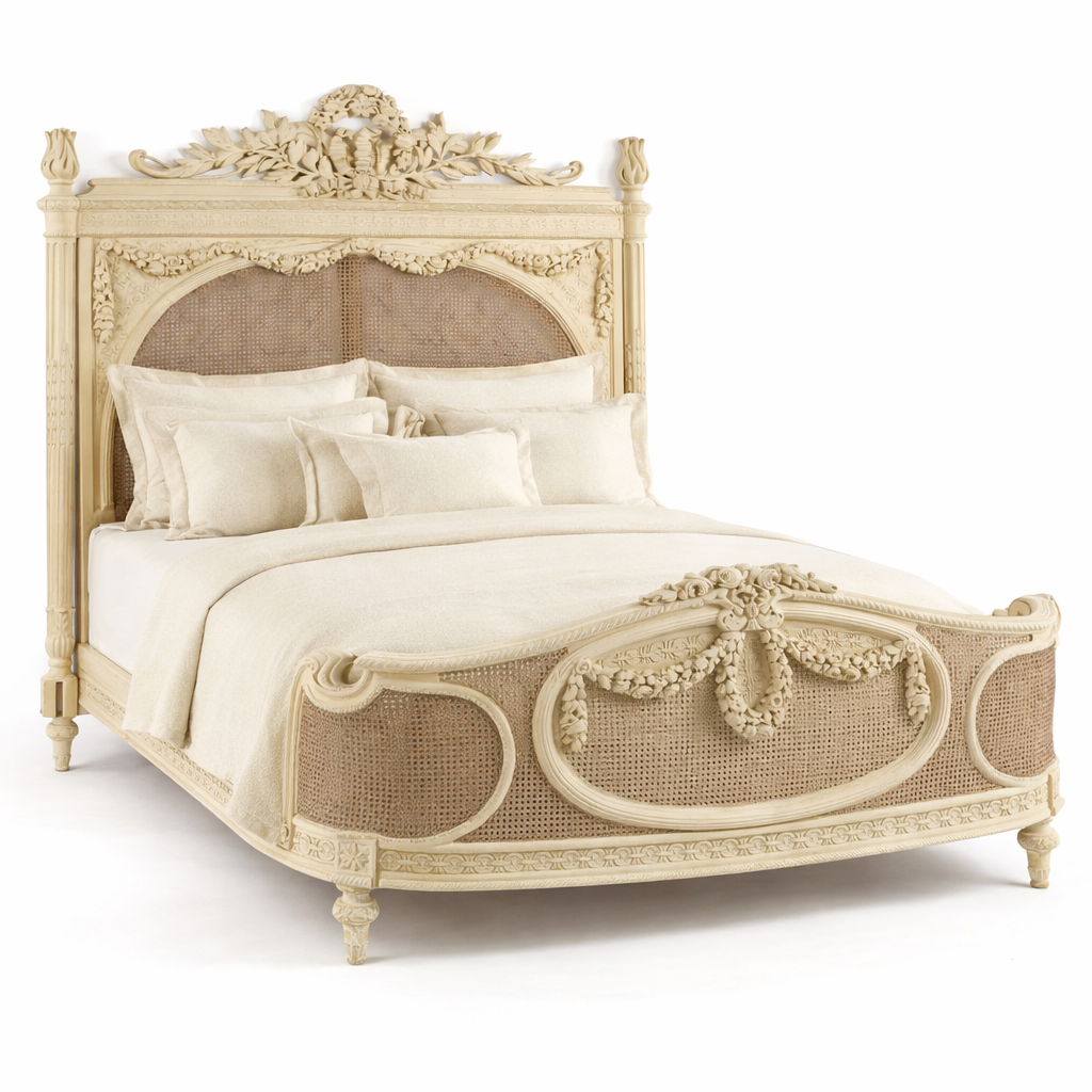 19th century french provincial antique bed