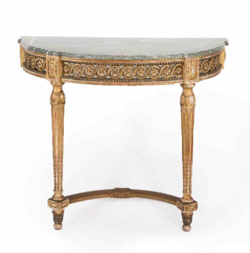 Gilded Demi Lune Console Table 2016N 01 scaled