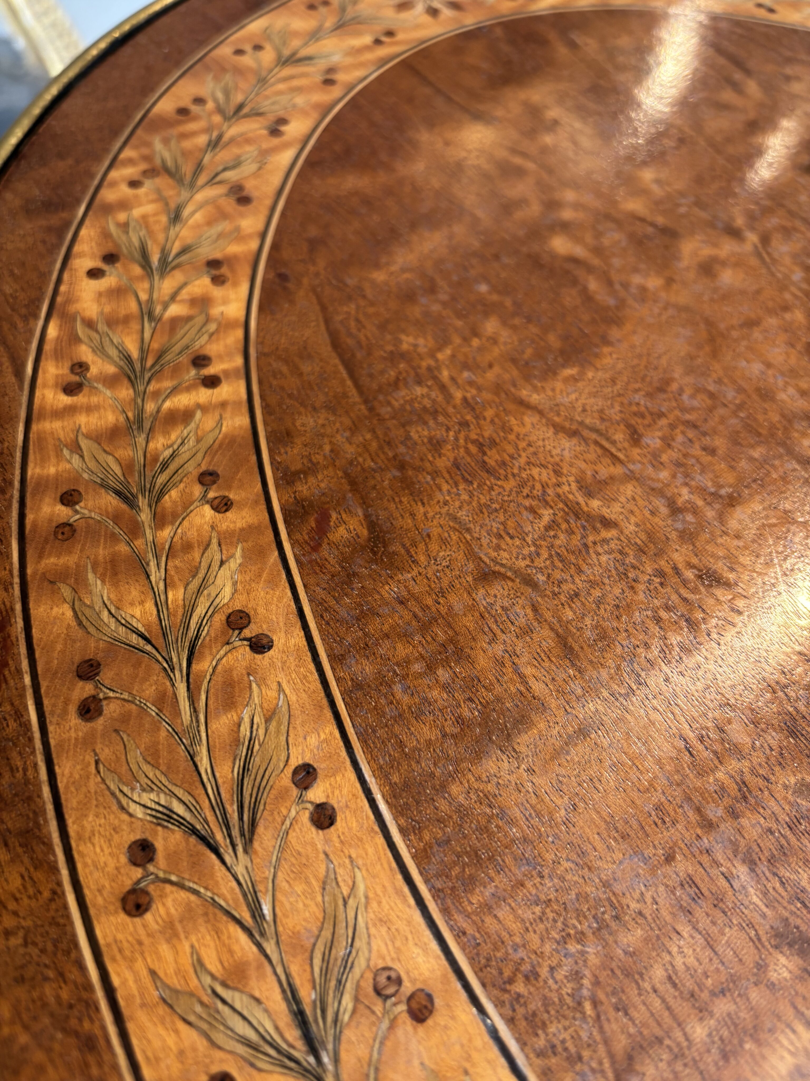 19th Century Satinwood Inlaid Occasional Table 458 IMG 1370 preview scaled