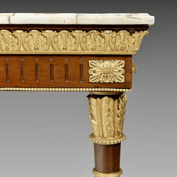 Important 19th Century French Mahogany Centre Table - Image 19