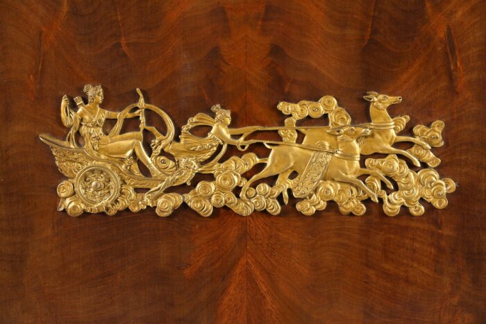 Large French Empire Bed - Image 2