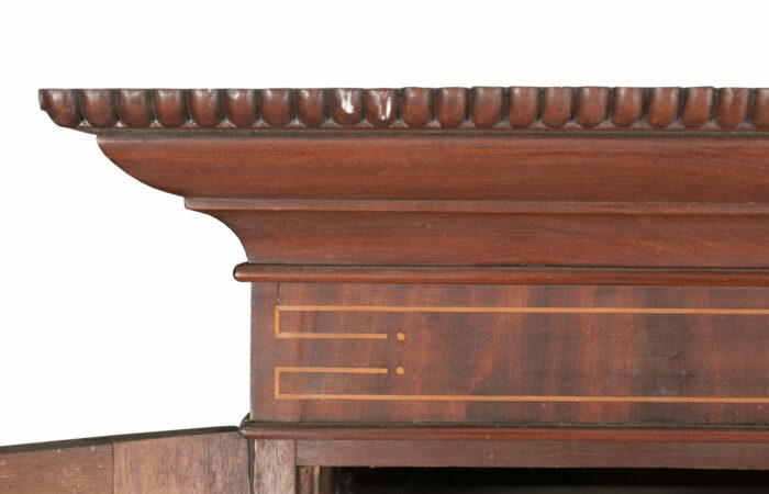 Late 18th Century English George III Linen Press - Image 3