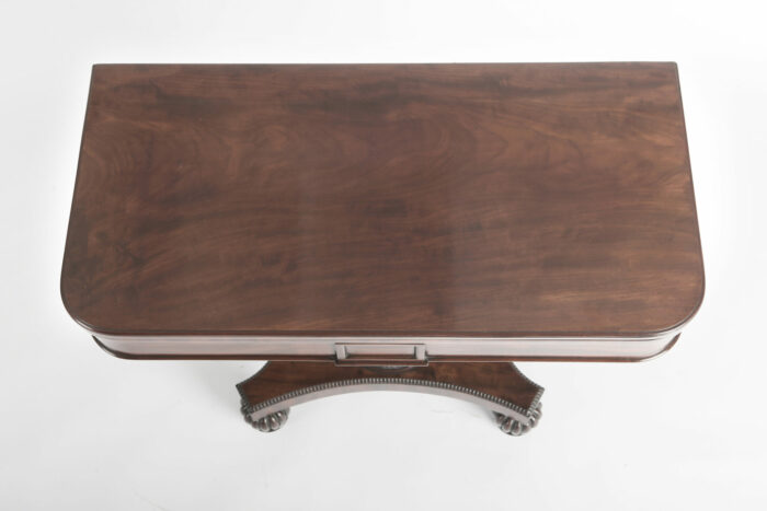 Late Regency Mahogany Card Table - Image 2