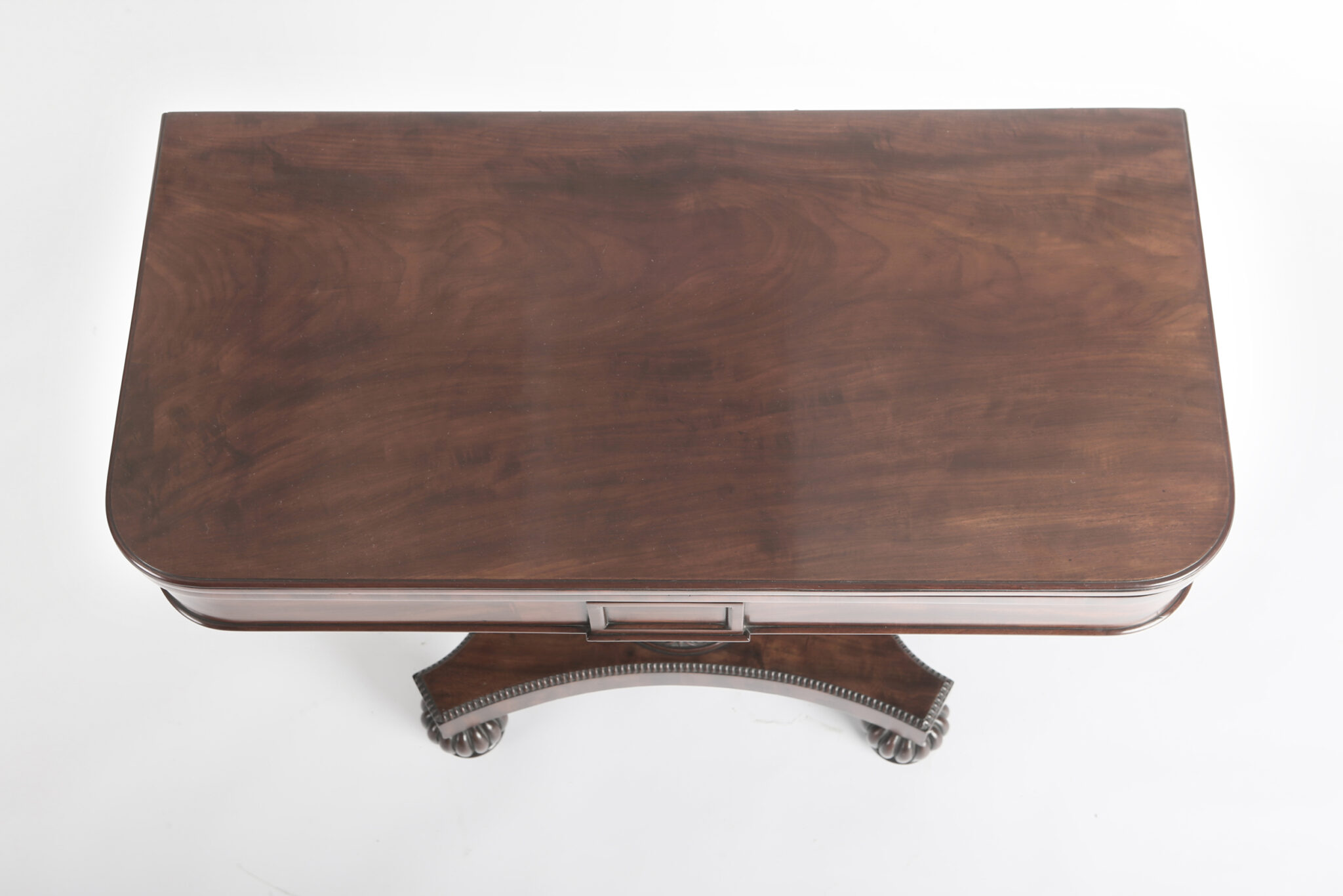Late Regency Mahogany Card Table C58 i scaled