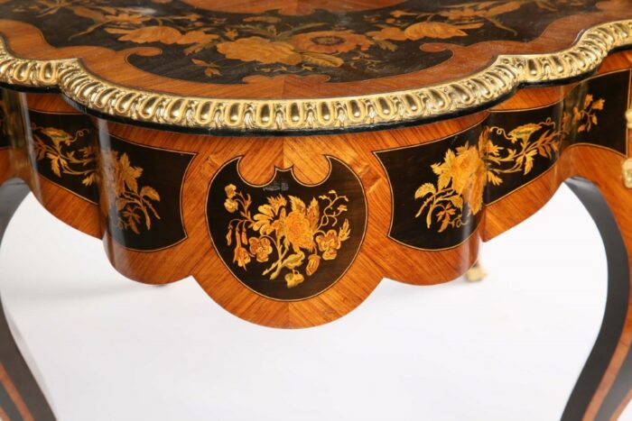 Marquetry Centre Table - Image 5