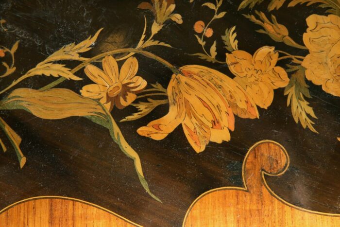 Marquetry Centre Table - Image 12