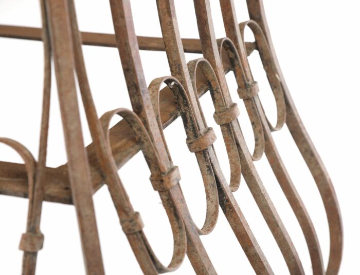 Pair 19th Century French Iron Console Tables - Image 3