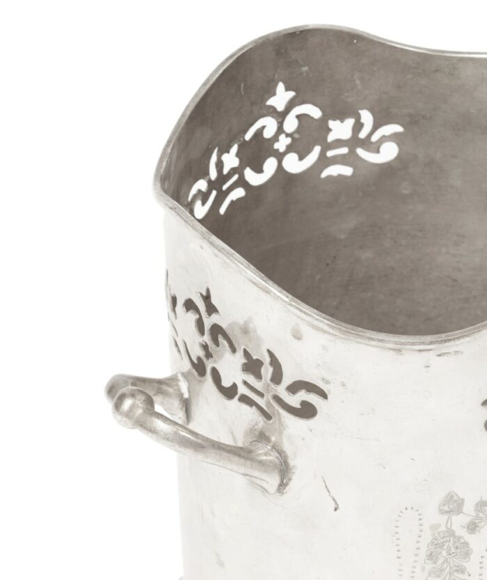 Pair Silver Champagne Holders - Image 4