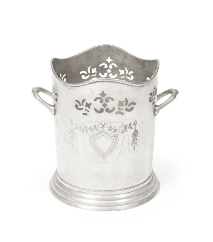Pair Silver Champagne Holders - Image 3