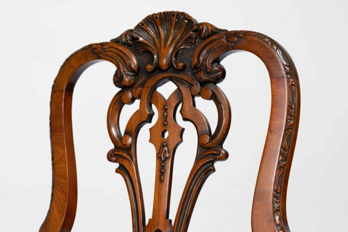 Pair Early 20th Century Side Chairs - Image 4