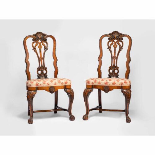 Pair Early 20th century side chairs