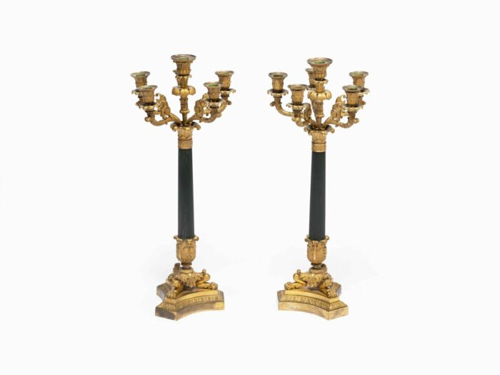 Pair English Regency Candelabra