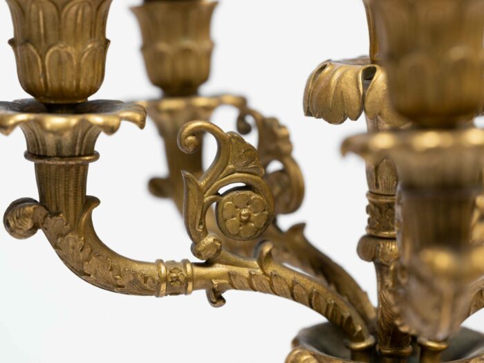 Pair English Regency Candelabra - Image 3