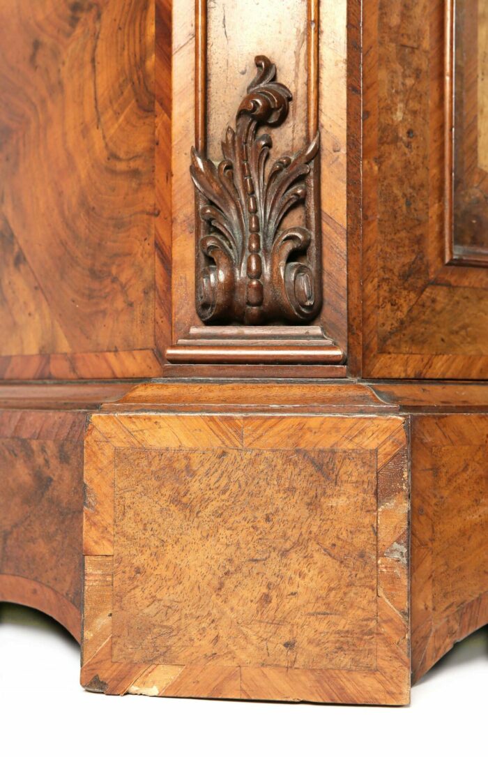 English Marquetry Pier Cabinet - Image 3