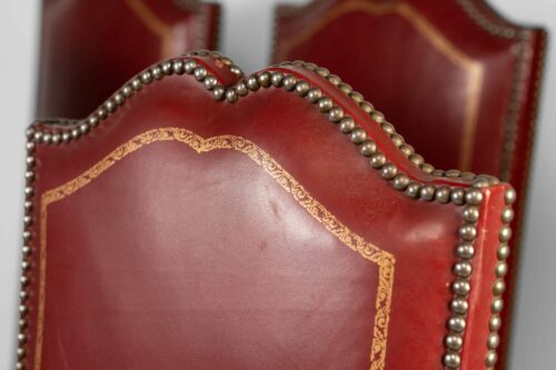 Set 6 19th Century French Oak Dining Chairs 2353R B scaled