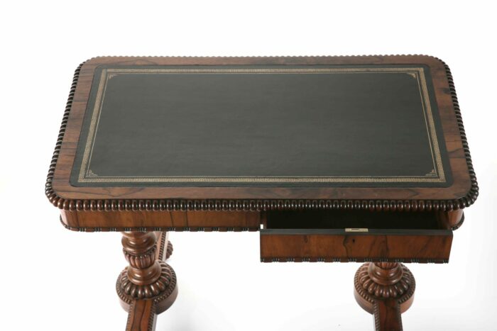 Very Fine 19th Century English Regency Writing Table - Image 3