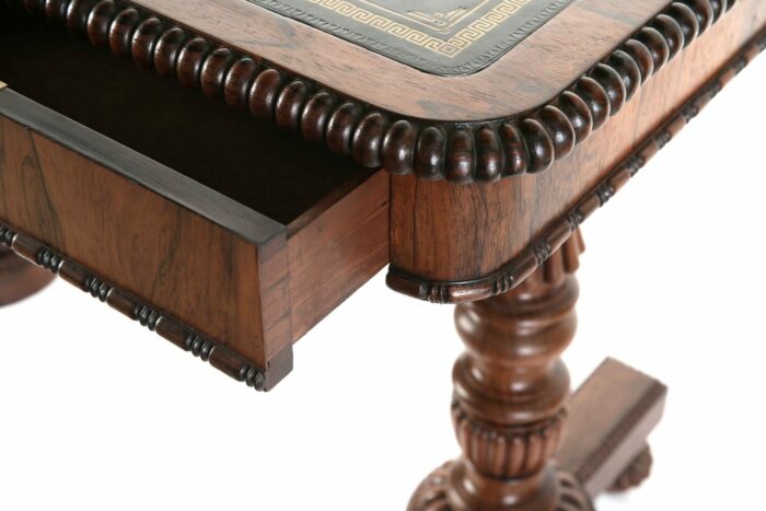 Very Fine 19th Century English Regency Writing Table - Image 5