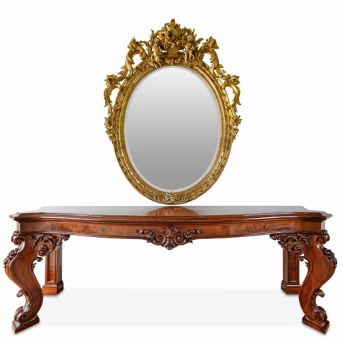 William-IV-Mahogany-Console-Table