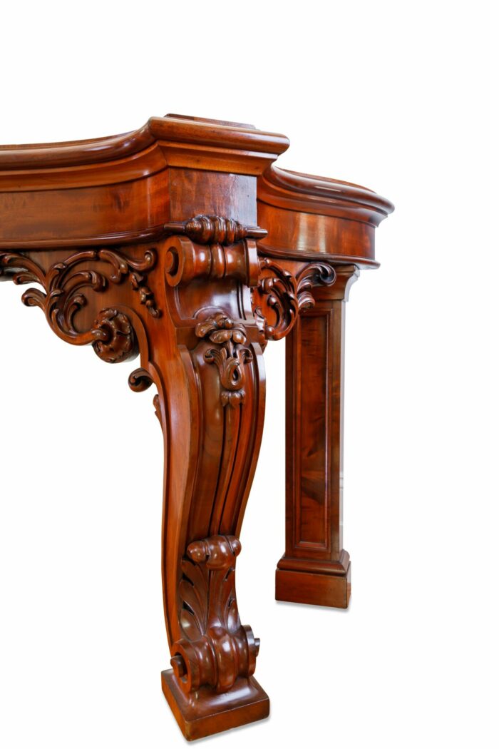 William IV Mahogany Console Table - Image 6