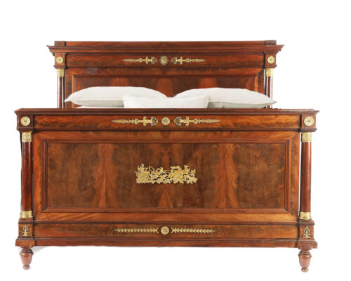 aLarge French Empire Bed 2154Oa a copy