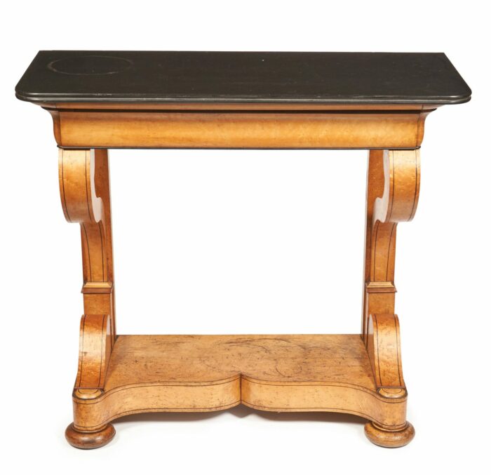 Antique Biedermeier Console Table - Image 2