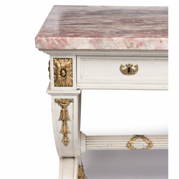 19th Century French Antique Console or Side Table - Image 4