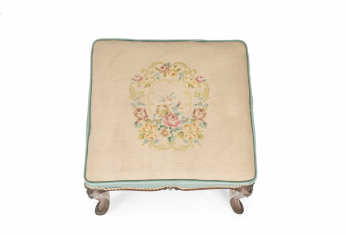 English Antique Foot Stool - Image 5