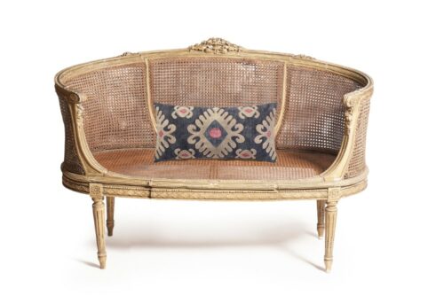 antique french settee 5A 1