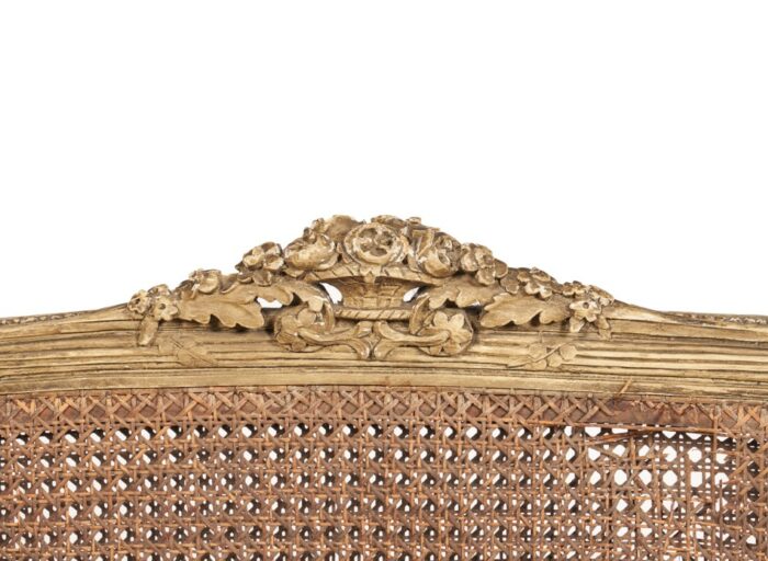 Antique French Settee - Image 4