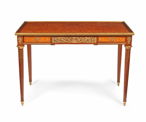 antique parquetry writing table 30L 1 scaled