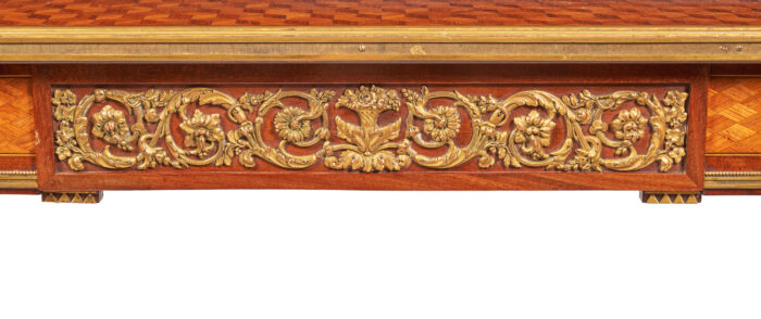 Antique Parquetry Writing Table - Image 7