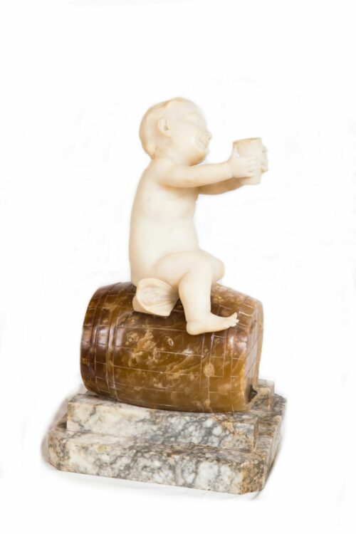 antique alabaster bacchus french 44f a scaled