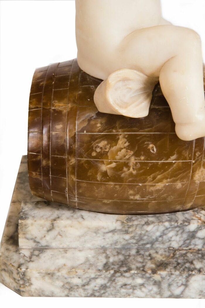 19th Century Alabaster Of Bacchus - Image 5