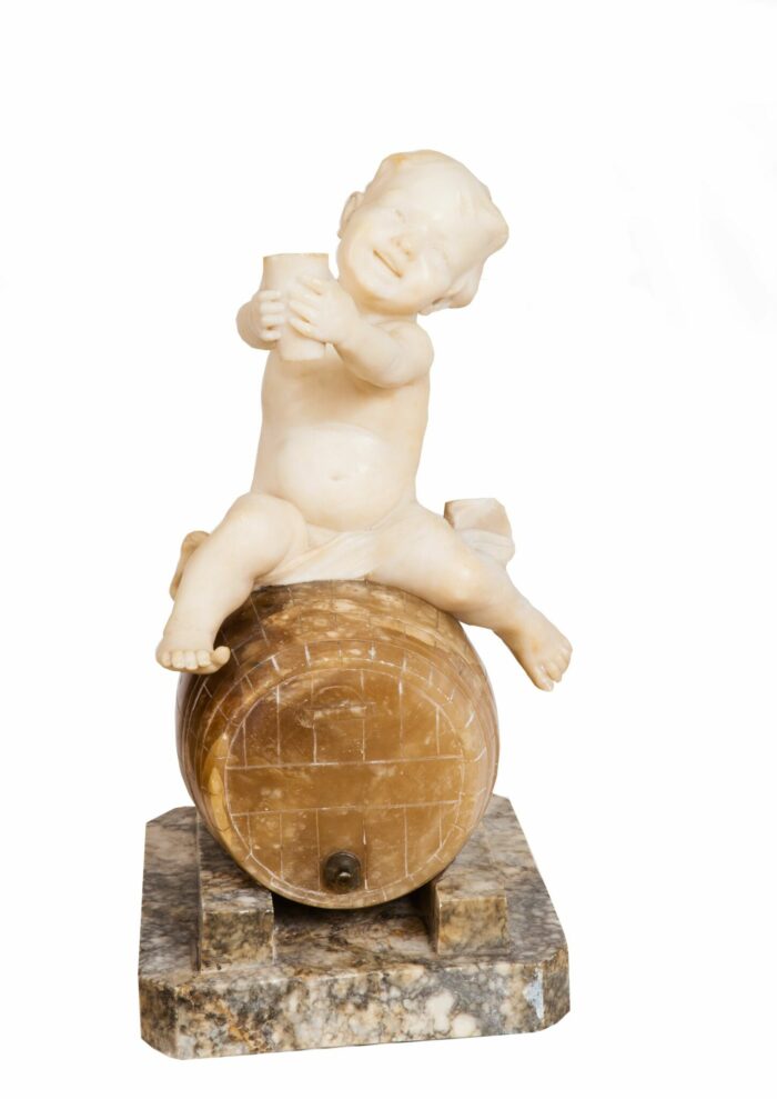 19th Century Alabaster Of Bacchus - Image 4